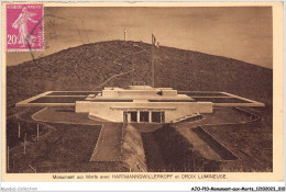 AJOP10-1028 - MONUMENT-AUX-MORTS - Monument Aux Morts Avec Hartmannswillerkopf Et Croix Lumineuse - Kriegerdenkmal