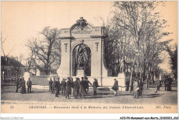 AJOP9-1019 - MONUMENT-AUX-MORTS - Chartres - Monument élevé à La Memoire Des Enfants D'eure-et-loir - Kriegerdenkmal