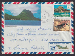 Frankreich Französisch Polynesien Brief Exotischer Beleg - Lettres & Documents