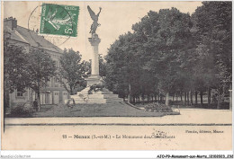 AJOP9-1004 - MONUMENT-AUX-MORTS - Meaux - Le Monument Des Combattants - Monuments Aux Morts