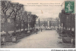 AJOP9-1011 - MONUMENT-AUX-MORTS - Saint-maixent - Monument De La Défense Nationale - Kriegerdenkmal