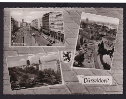 Ansichtskarte Düsseldorf NRW Berliner Allee Königsallee Stadtwappen Kunstverlag - Other & Unclassified