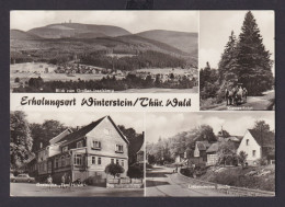 Ansichtskarte Winterstein Thüringen Thüringer Wald Gaststätte Zum Hirsch - Otros & Sin Clasificación