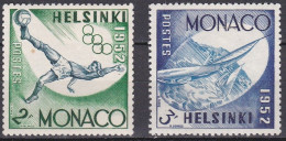 Monaco TUC 1952 YT 387-388 Neufs - Unused Stamps