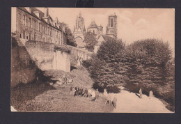 Ansichtskarte Laon Frankreich Stadtmauer Kirche Feldpost Nach Diepholz - Sonstige & Ohne Zuordnung