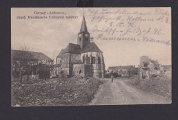 Ansichtskarte Cernay Ardennen Frankreich Zersdtörter Ort Im 1. Weltkrieg - Autres & Non Classés
