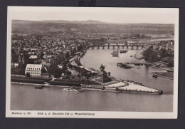 Ansichtskarte Koblenz Rheinland Pfalz Rhein Deutsches Eck Moselmündung Brücke - Andere & Zonder Classificatie