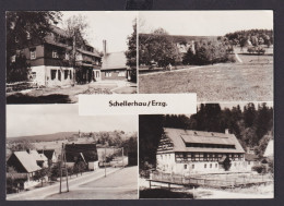 Ansichtskarte Schellerhau Erzgebirge Sachsen Ansichten Nach Zeuthen Brandenburg - Autres & Non Classés