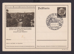 Deutsches Reich Drittes Reich Karte SST Serrig Bezirk Trier Ausflugs U. Weinort - Covers & Documents