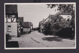 Ansichtskarte Sachsenhausen Waldeck Hessen Strassenansicht Fachwerkhäuser - Altri & Non Classificati