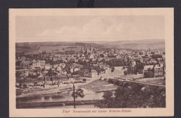 Ansichtskarte Trier Rheinland Pfalz Totalansicht Kaiser Wilhelm Brücke Nach - Autres & Non Classés