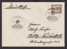 Deutsches Reich Drittes Reich Briefe SST Essen 4. Deutscher Apothekertag - Briefe U. Dokumente