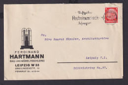 Deutsches Reich Drittes Reich Briefe Postsache SST Rechtzeitig Postreisescheck - Brieven En Documenten