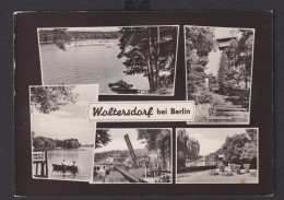 Ansichtskarte Woltersdorf Berlin Flakensee Boote Aussichtsturm N. Lublin - Sonstige & Ohne Zuordnung