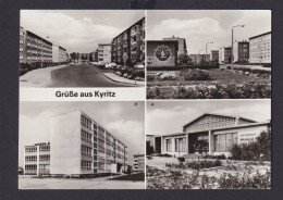 Ansichtskarte Kyritz Brandenburg Bildung Lotte Polewka Oberschule Kulturhaus - Sonstige & Ohne Zuordnung