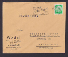 Deutsches Reich Drittes Reich Briefe SST Bekämpft Die Arbeitsnot Kauft Deutsche - Storia Postale