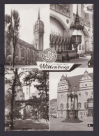 Ansichtskarte Wittenberg Lutherstadt Sachsen Anhalt Schlosskirche M. Thesentür - Other & Unclassified