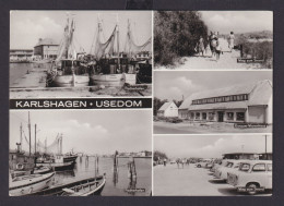 Ansichtskarte Karlshagen Usedom Mecklenburg Vorpommern Hafen Schiffe Nach - Autres & Non Classés