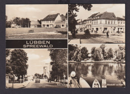 Ansichtskarte Lübben Spreewald Brandenburg Ortsansichten Hafen Nach Schönfeld - Autres & Non Classés