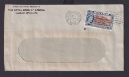 Bahamas Queen Elisabeth Brief EF 169 5 D Ab Nassau May 1957 - Bahama's (1973-...)