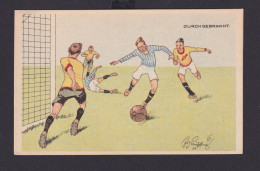 Ansichtskarte Sport Fußball Künstlerkarte Signiert 1921 Der Hechtsprung - Other & Unclassified