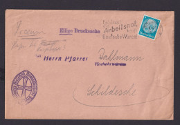 Deutsches Reich Drittes Reich Briefe SST Bekämpft Die Arbeitsnot Kauft Deutsche - Storia Postale