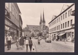 Ansichtskarte Saalfeld Saale Thüringen Obere Strasse Kirche - Altri & Non Classificati