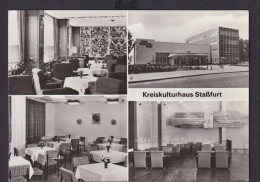 Ansichtskarte Staßfurt Sachsen Anhalt Kultur Kreiskulturhaus Innen Außenansicht - Otros & Sin Clasificación