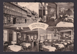 Ansichtskarte Stolberg Sachsen Anhalt Harz Urlaub Erholung Hotel Kanzler Innen - Altri & Non Classificati
