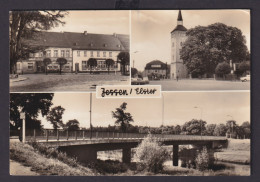 Ansichtskarte Jessen Elster Sachsen Anhalt Leninplatz Religion Kirche - Otros & Sin Clasificación