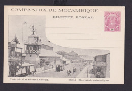 Mosambik Mozambique Afrika Portugal Kolonien Selt. Bild Ganzsache Companhia De - Lettres & Documents