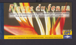 Frankreich Französisch Polynesien Kolonien Markenheftchen 925-936 Blumen Flora - Storia Postale