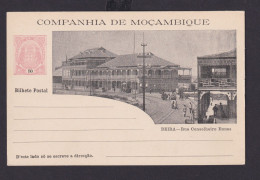 Mosambik Mozambique Afrika Portugal Kolonien Selt. Bild Ganzsache Companhia De - Covers & Documents