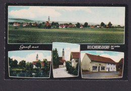 Ansichtskarte Reichersdorf B. Landau Isar Bayern Bäckerei W. Obermaier - Other & Unclassified