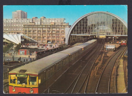 Ansichtskarte Berlin Hauptstadt Der DDR S Bahnhof Alexanderplatz - Sonstige & Ohne Zuordnung