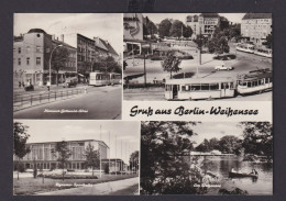 Ansichtskarte Berlin Weißensee Dynamo Sporthalle Klement Gottwald Allee - Sonstige & Ohne Zuordnung