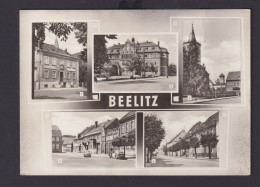 Ansichtskarte Beelitz Brandenburg Bildung Diesterwegschule Religion Marienkirche - Andere & Zonder Classificatie