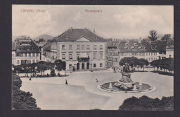 Ansichtskarte Landau Rheinland Pfalz Paradeplatz Denkmal Feldpost N.Braunschweig - Autres & Non Classés