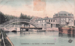 59 - CAMBRAI - Le Canal - Pont Tournant - Cambrai