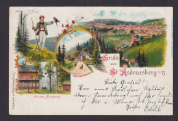 Litho Ansichtskarte St. Andreasberg Niedersachsen Harz N. Osterode - Sonstige & Ohne Zuordnung