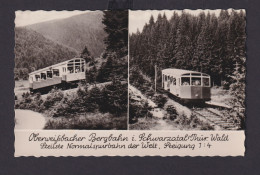 Ansichtskarte Oberweißbach Thüringen Thüringer Wald Bergbahn I. Schwarzatal - Altri & Non Classificati