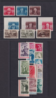 Briefmarken Rumänien Jahrgang 1945 Ex. 827-973 */** Meist ** Kat. Ca. 340,00 - Cartas & Documentos