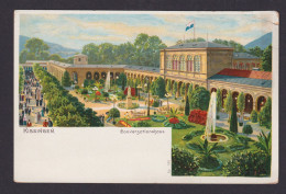 Litho Ansichtskarte Kissingen Bayern Convergationshaus Park - Other & Unclassified