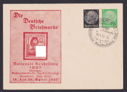 Deutsches Reich Privatganzsache Philatelie 2 WST Hindenburg Briefmarken Infla - Andere & Zonder Classificatie