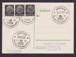 Briefmarken Deutsches Reich 4x Selt. SST Stettin SChlsien Polen Philatelie Tag - Storia Postale