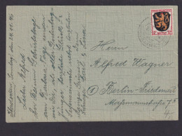 Besetzung Franz. Zone Landpoststempel Mainz Rhein Zone Francaise Ansichtskarte - Other & Unclassified