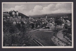 Ansichtskarte Gemünden Hunsrück Rheinland Pfalz Totalansicht Schloß V. Salis - Other & Unclassified