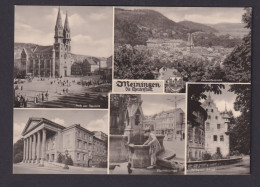 Ansichtskarte Meiningen Thüringen Theaterstadt Platz Der RepublikMarktbrunnen - Otros & Sin Clasificación