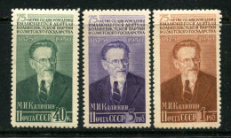 Russia 1950 Mi 1515-1517  MNH ** - Neufs