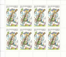 2022 Slovakia Stories & Myths Europa Miniature Sheet Of 8 MNH @ BELOW FACE VALUE - Ungebraucht